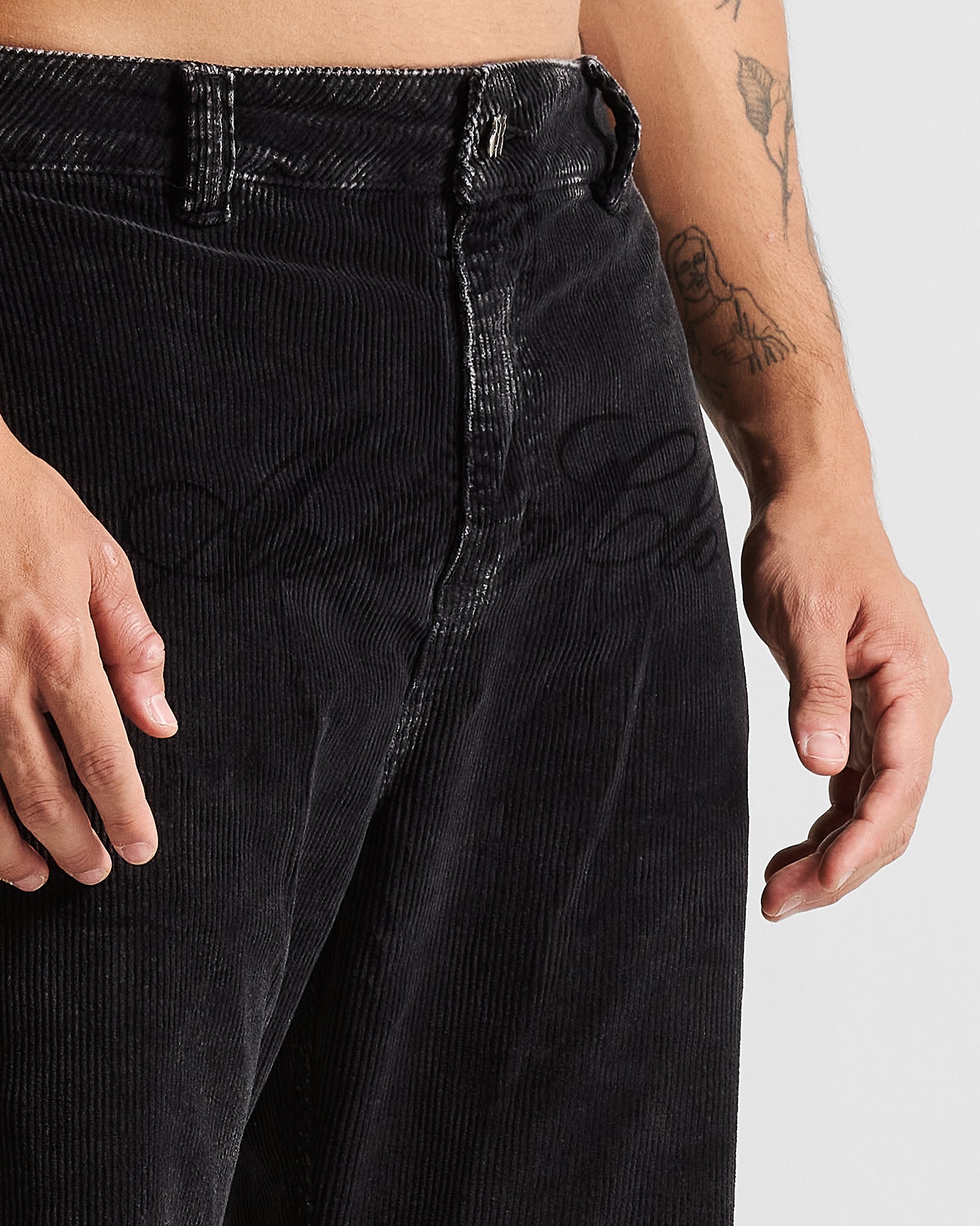 Whased Corduroy Pant Negro Hustler