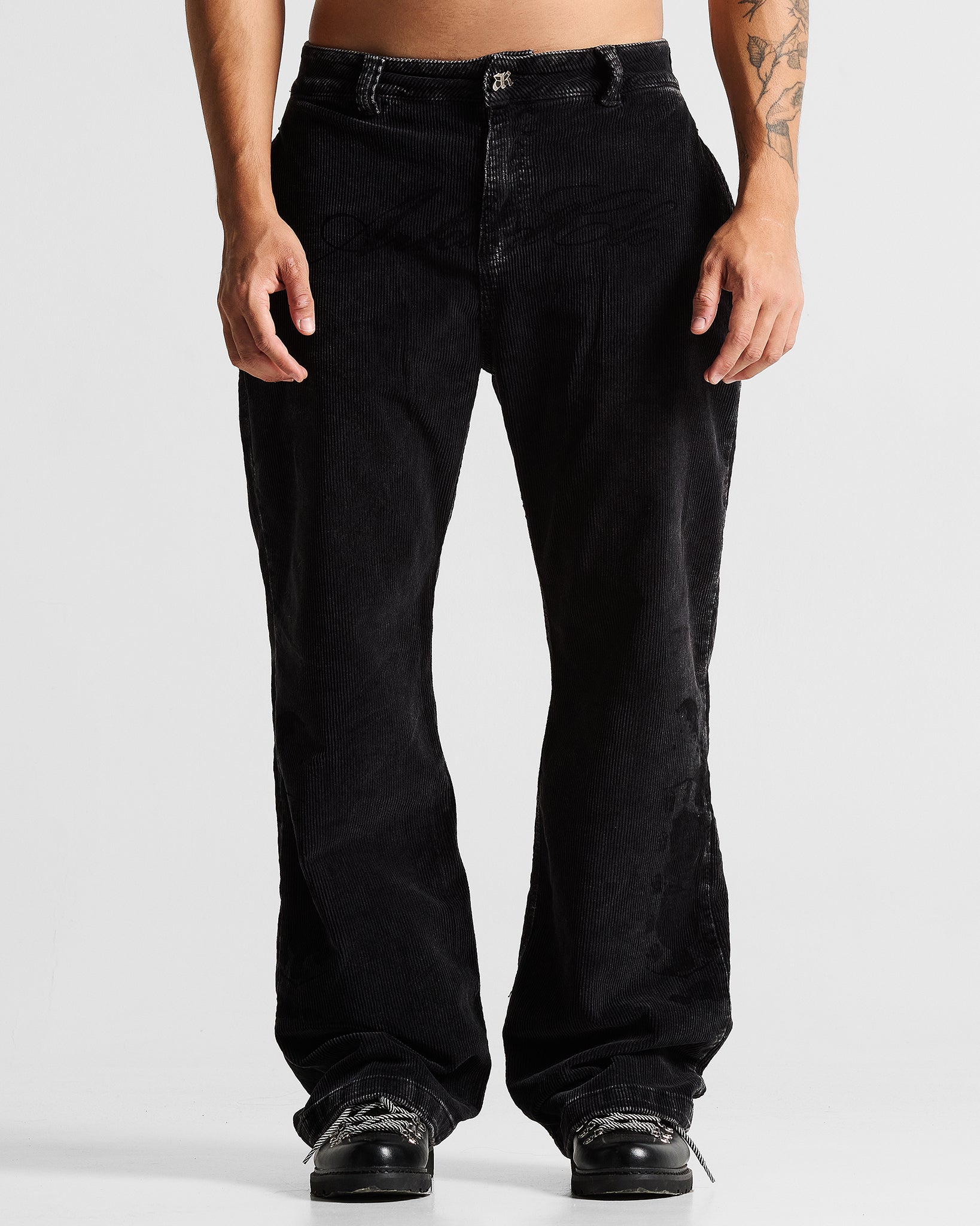 Whased Corduroy Pant Negro Hustler