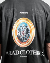 Oversize Tshirt Negra Llaves