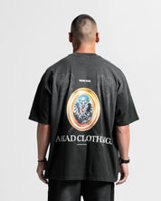 Oversize Tshirt Negra Llaves