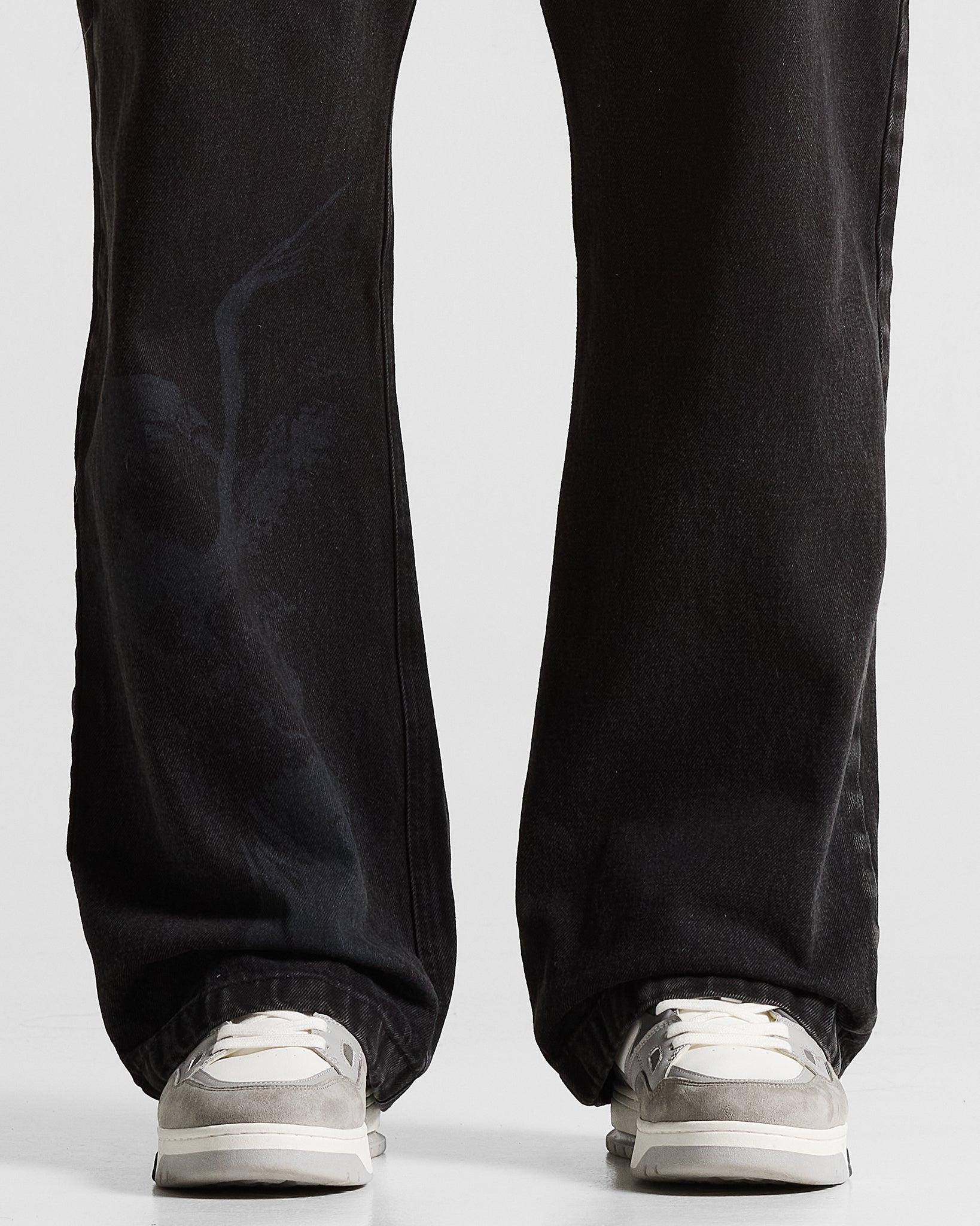 Printed Jean Negro Arkad Clothing Angeles