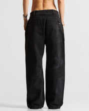 Printed Jean Negro Arkad Clothing Angeles - Unisex