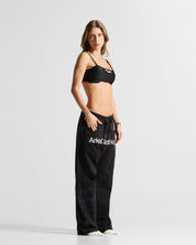 Printed Jean Negro Arkad Clothing Angeles - Unisex