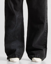 Printed Jean Negro Arkad Clothing Angeles - Unisex