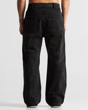 Printed Jean Negro Arkad Clothing Angeles