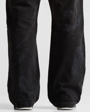 Printed Jean Negro Arkad Clothing Angeles