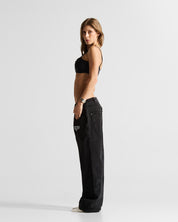 Printed Jean Negro Arkad Clothing Angeles - Unisex