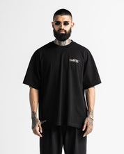 Tshirt Oversize Negra Arkad Clo