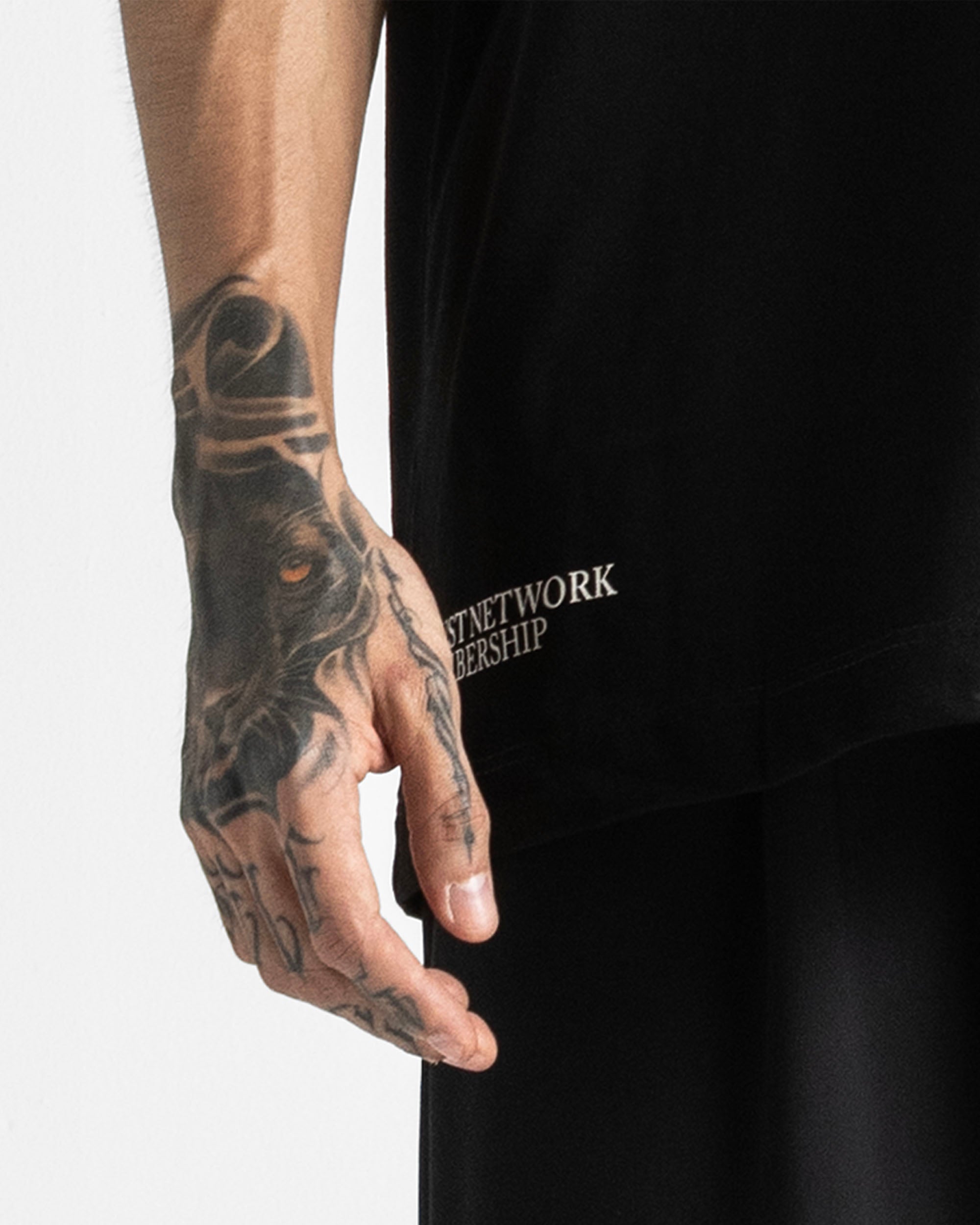 Tshirt Oversize Negra Arkad Clo