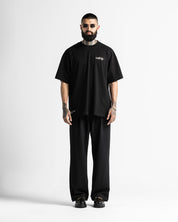 Tshirt Oversize Negra Arkad Clo