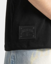Tshirt Regular Fit Negra Arkad Clo Velvet