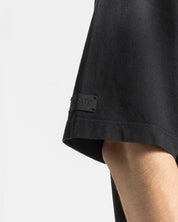 Washed Tshirt Negra Arkad Clo