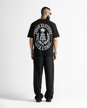 Tshirt Regular Fit Negra Family First