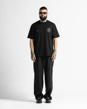 Tailored Relaxed Fit Negro