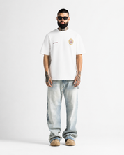 Tshirt Regular Fit Blanca Logo Colores