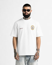 Tshirt Regular Fit Blanca Logo Colores