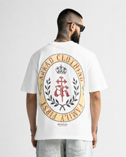 Tshirt Regular Fit Blanca Logo Colores