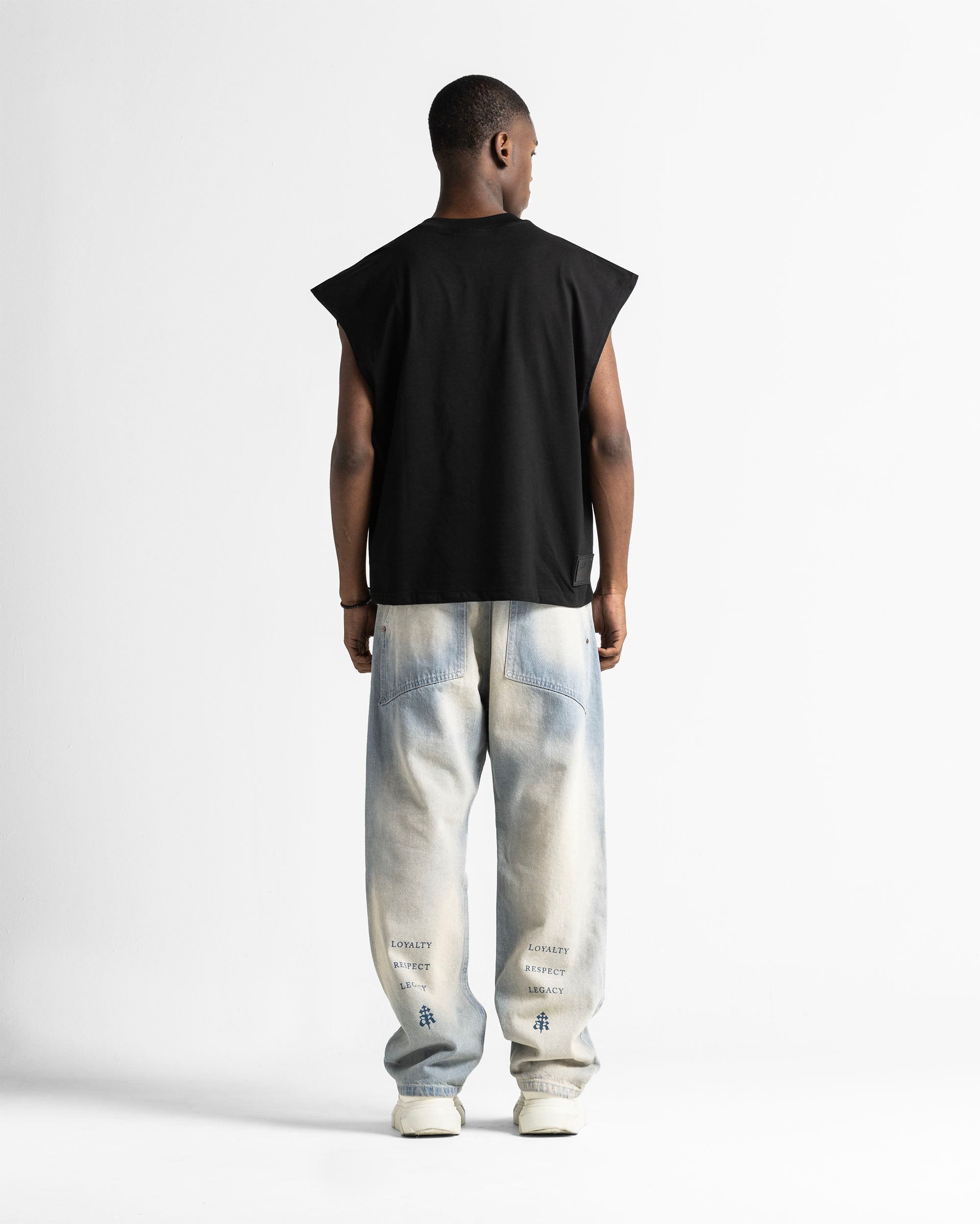 Tank Shirt Negra Velvet