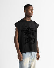 Tank Shirt Negra Velvet