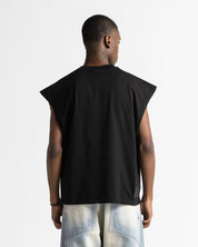 Tank Shirt Negra Velvet