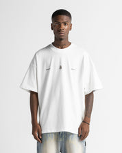 Tshirt Oversize Blanca Fleur De Lis