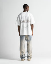 Tshirt Oversize Blanca Fleur De Lis