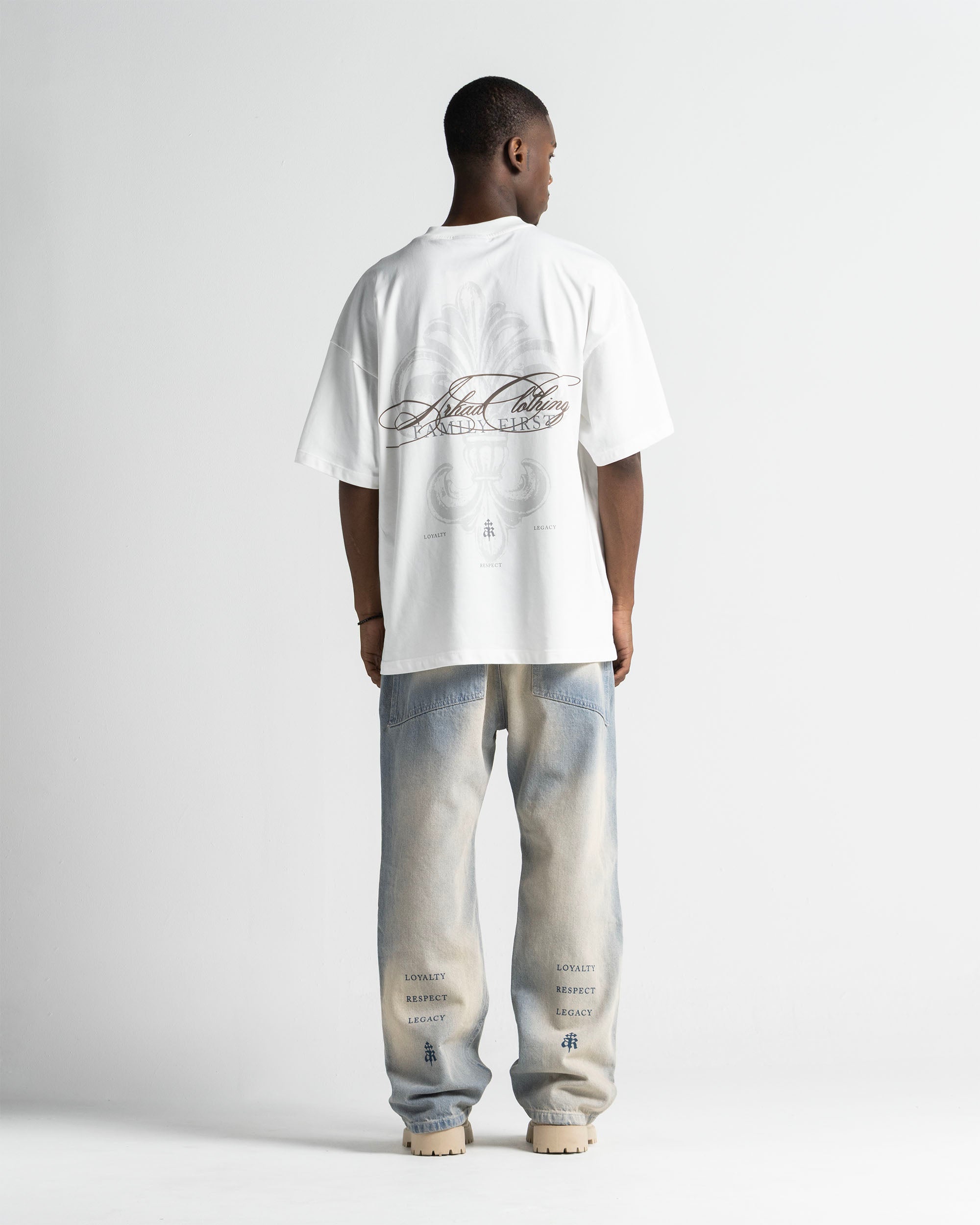 Tshirt Oversize Blanca Fleur De Lis
