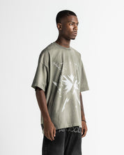 Washed Tshirt Verde Arkad Clo