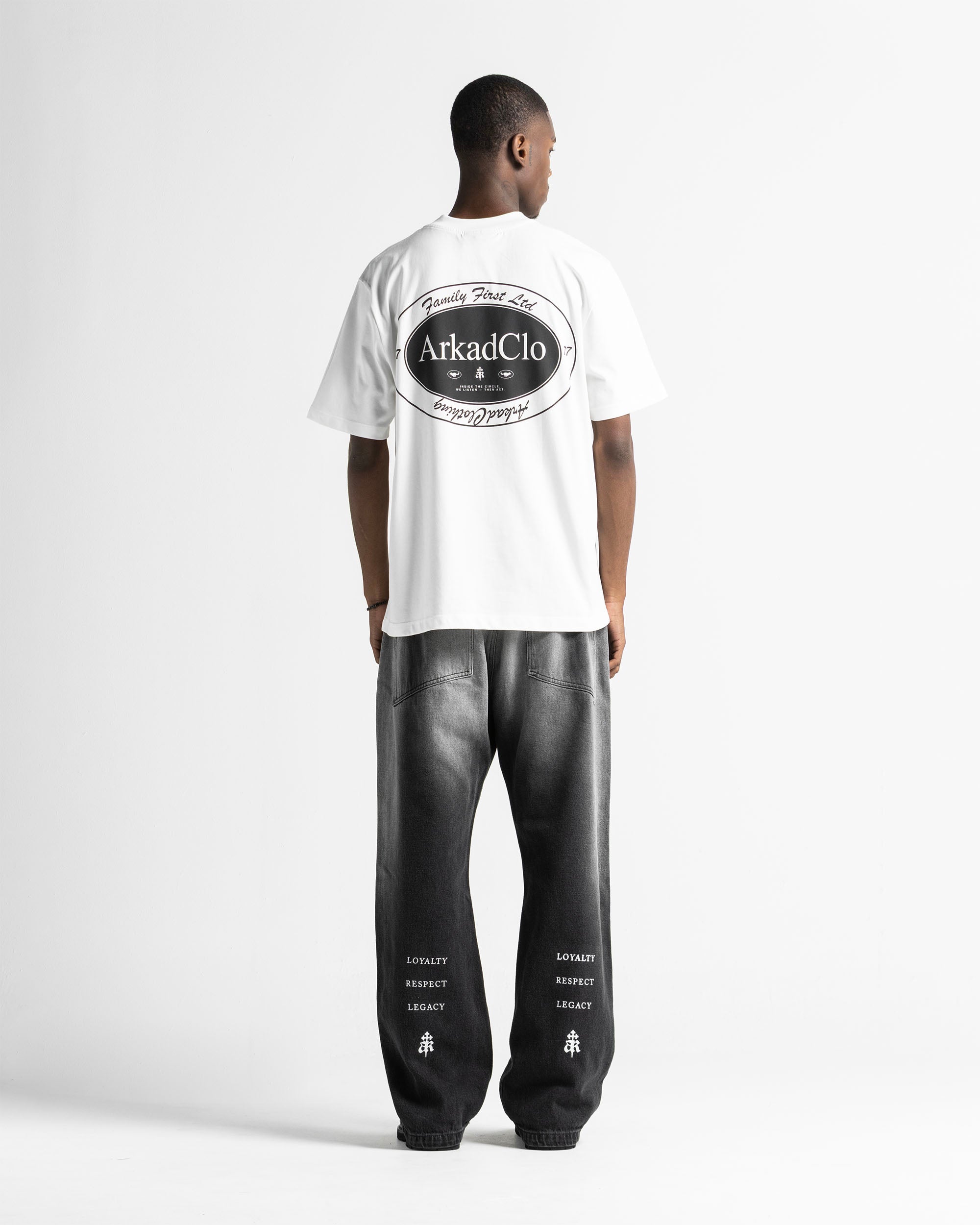 Denim Pant Negro Laser