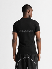 Tshirt Slim Fit Negra