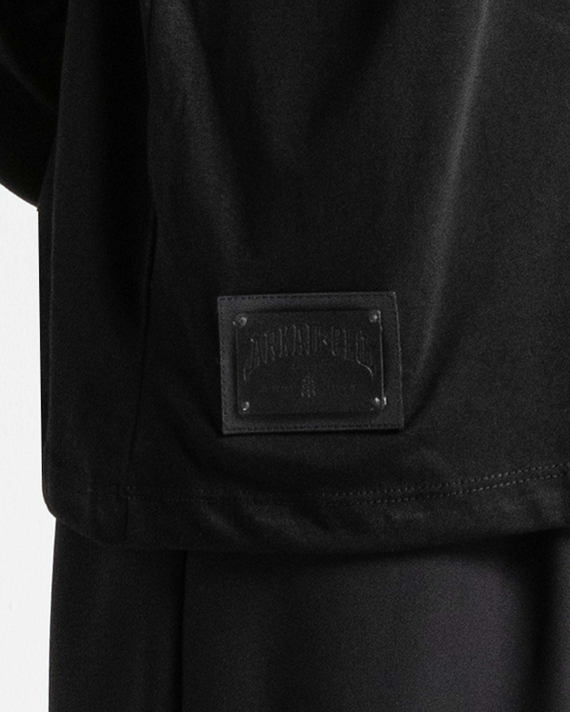 Long Sleeve Negro Velvet