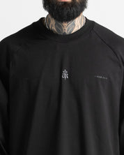 Long Sleeve Negro Velvet