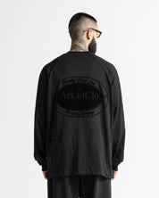 Long Sleeve Negro Velvet
