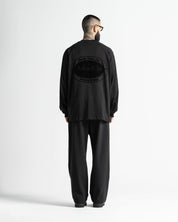 Long Sleeve Negro Velvet