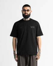 Tshirt Regular Fit Negra Velvet