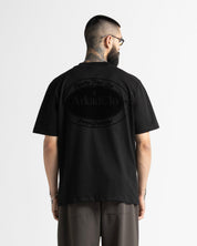 Tshirt Regular Fit Negra Velvet