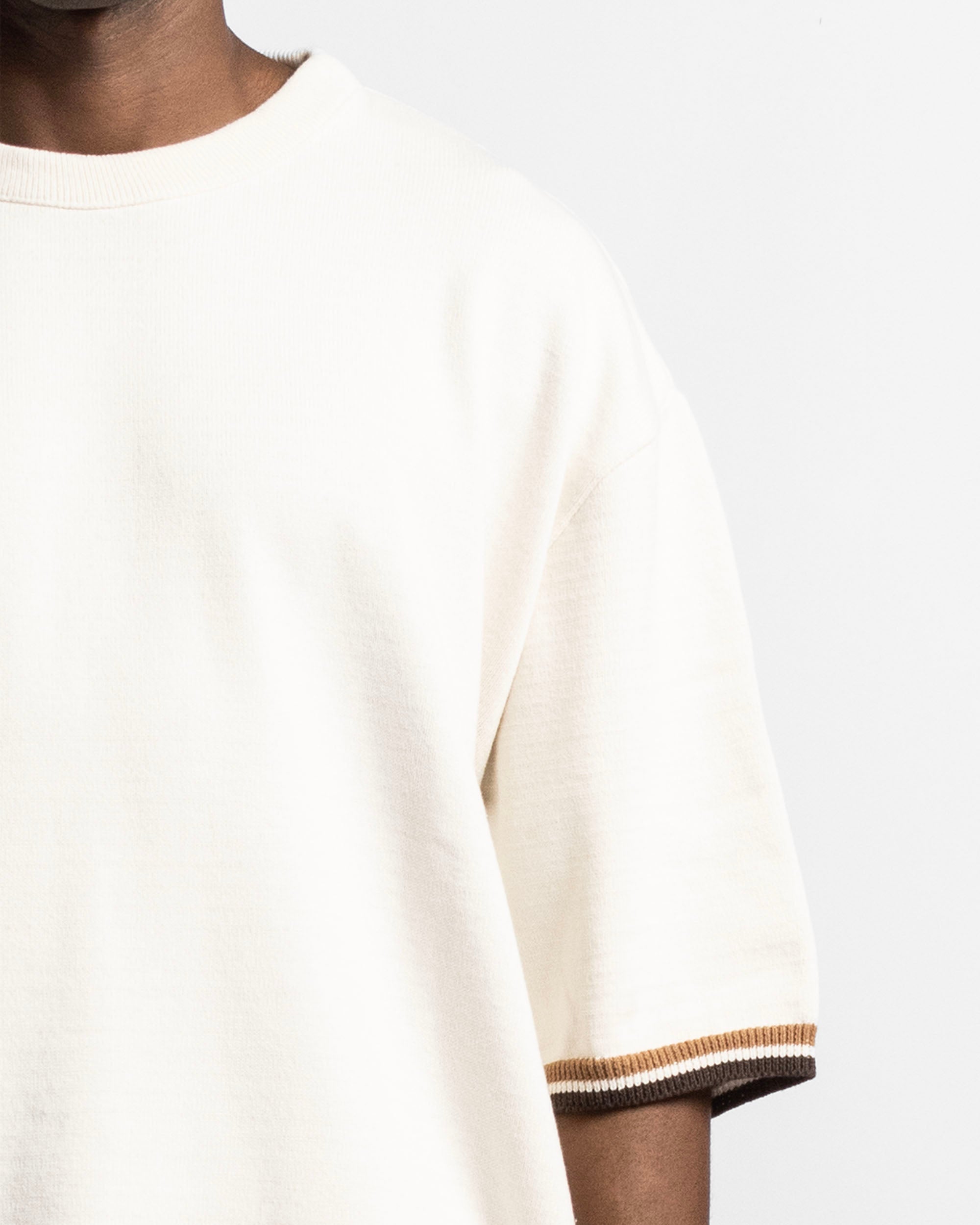 Knit Tshirt Beige