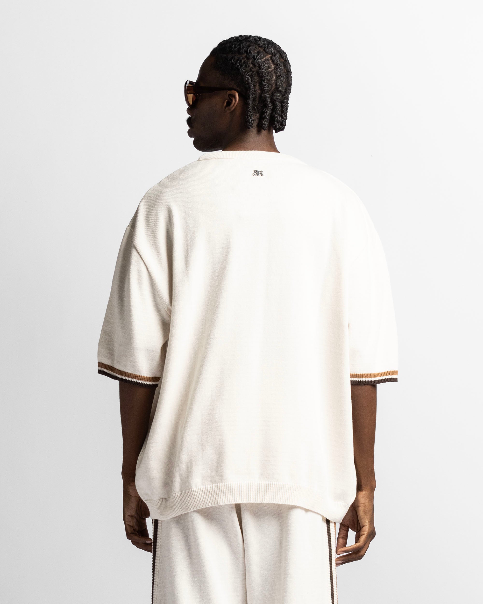 Knit Tshirt Beige