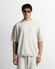 Knit Tshirt Gris