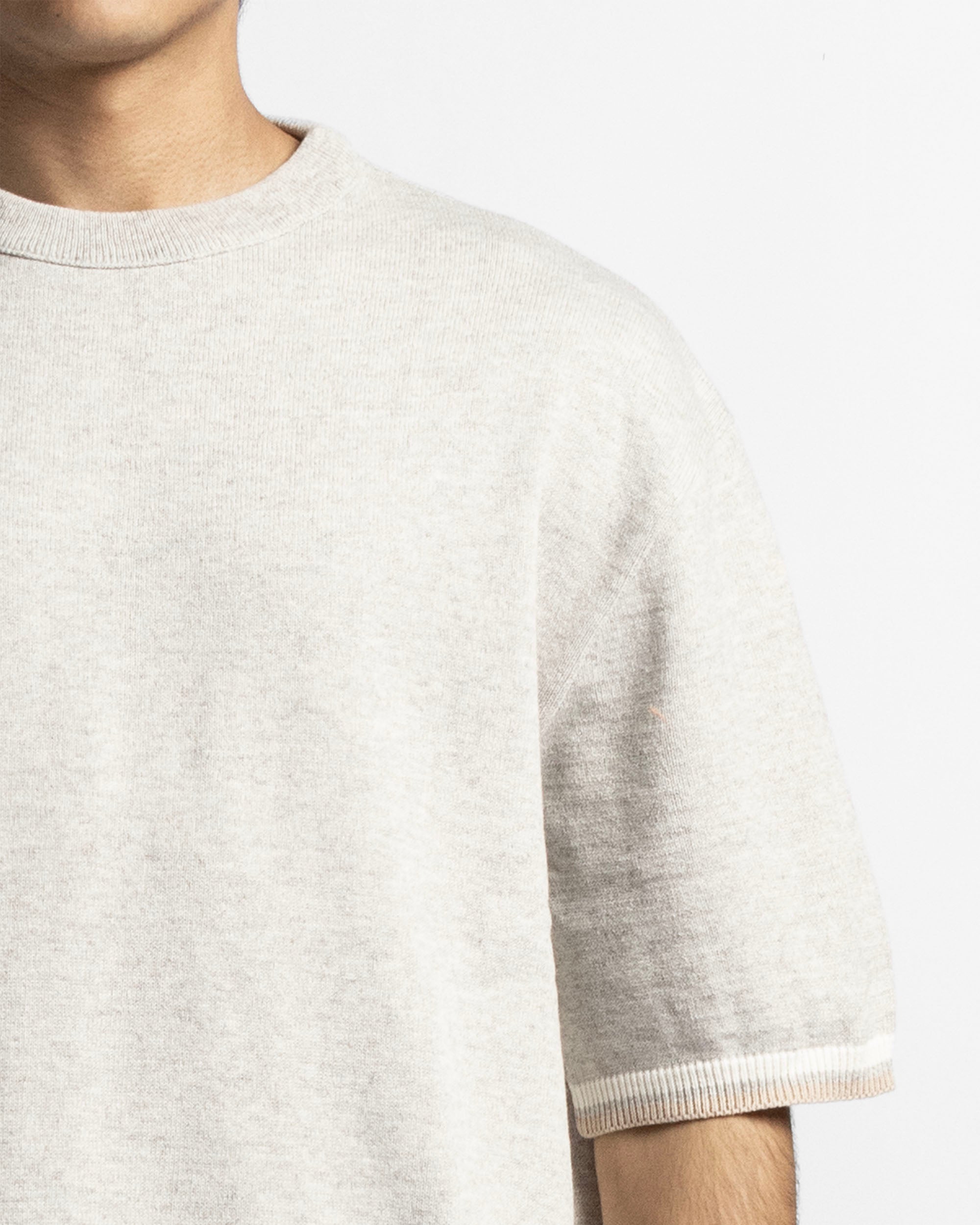 Knit Tshirt Gris