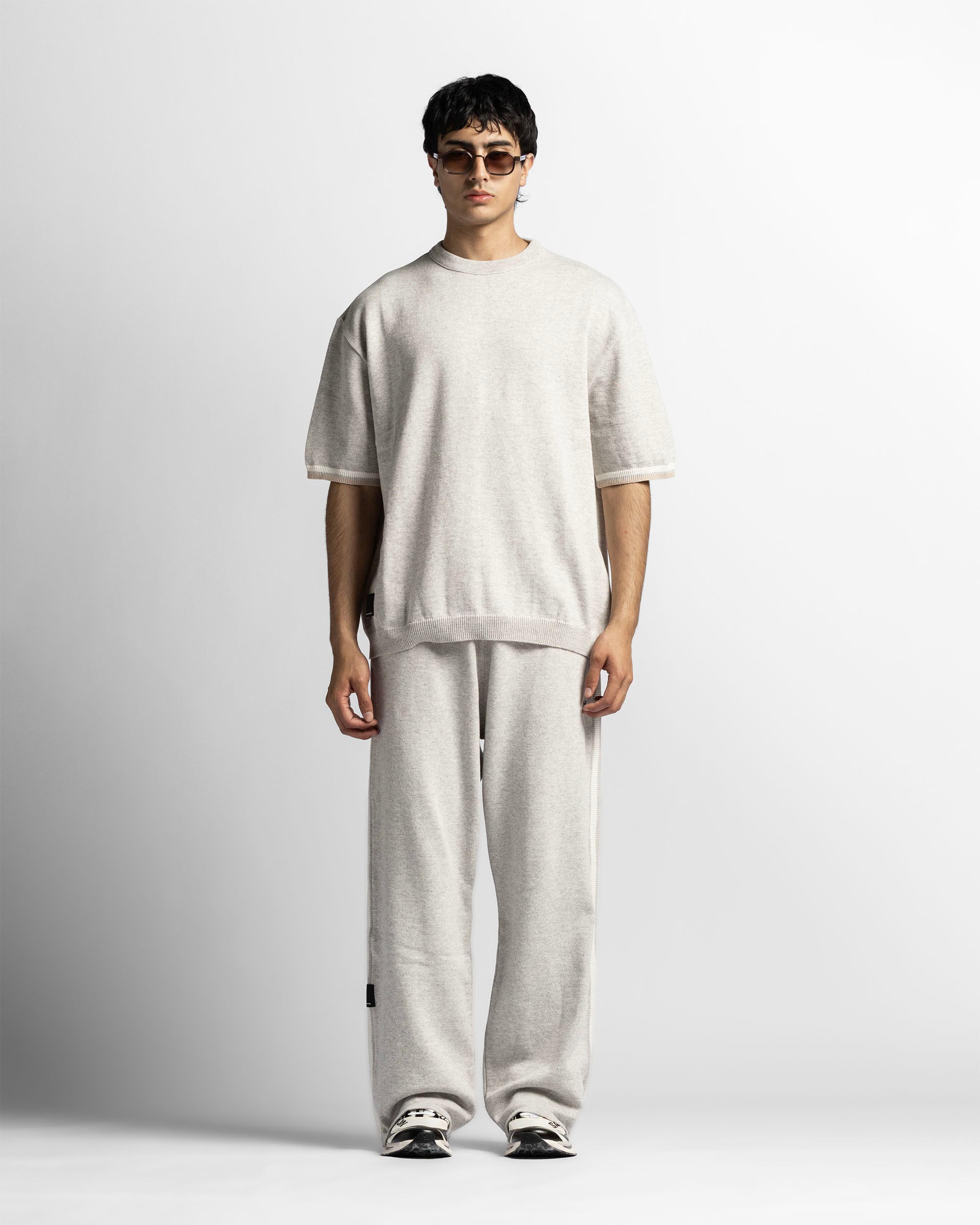 Knit Tshirt Gris