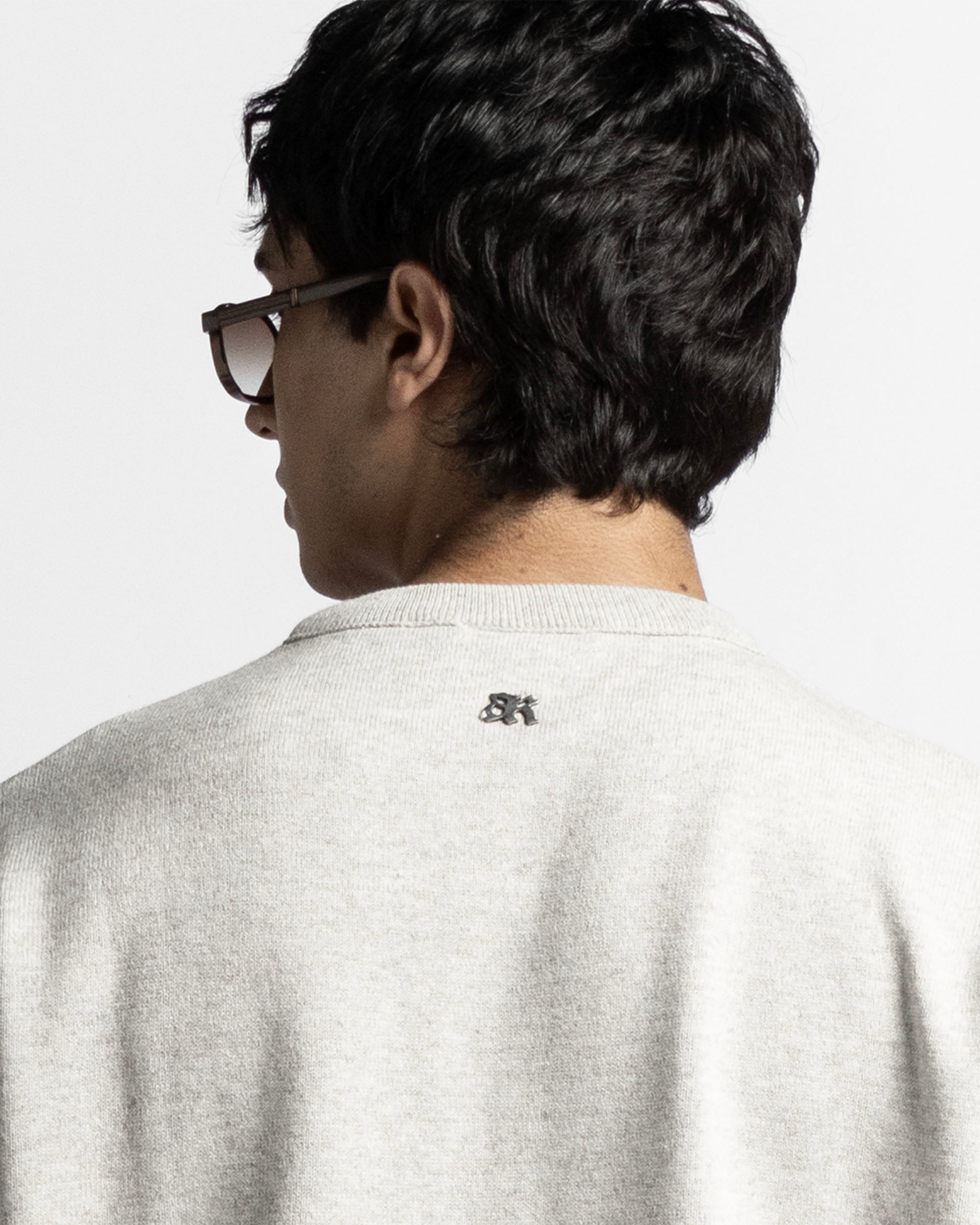 Knit Tshirt Gris