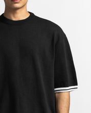 Knit Tshirt Negra
