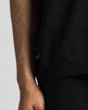 Knit Tshirt Negra
