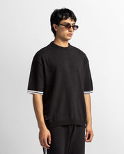 Knit Tshirt Negra