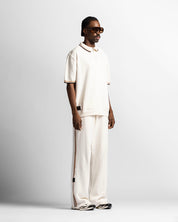 Knit Polo Beige