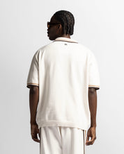 Knit Polo Beige