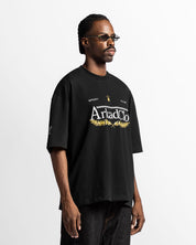 Tshirt Oversize Negra Arkad Clo