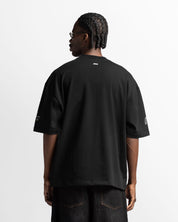 Tshirt Oversize Negra Arkad Clo