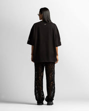 Tshirt Oversize Negra Arkad Clo - Unisex